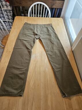 Levi Strauss & Co. Men’s Brown Denim Jeans Straight Leg Regular Fit Mid Rise